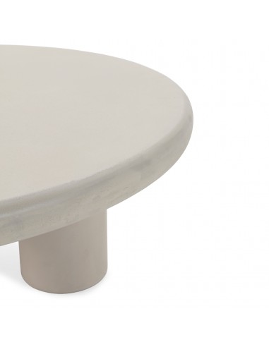 Mesa de centro redonda minimalista IRIEL 80, em...