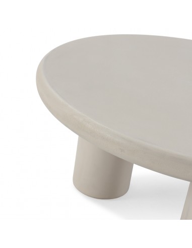 Mesa de centro redonda minimalista IRIEL 80, em...