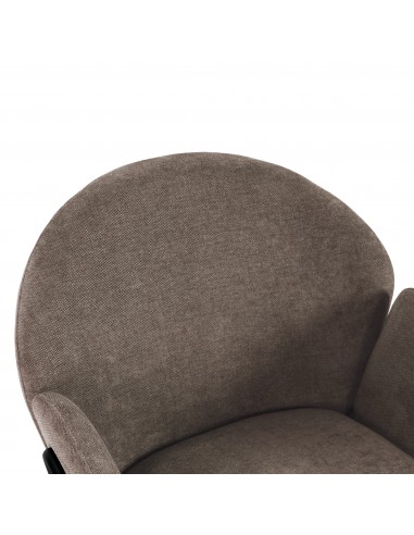 Silla con brazos ASLiN Tapizada en Tela con...