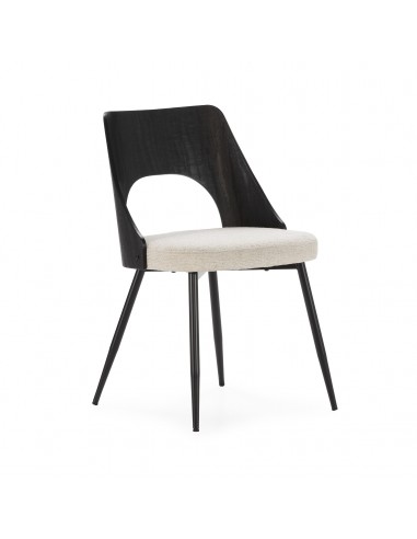 Cadeira de design GILDA, encosto em madeira...