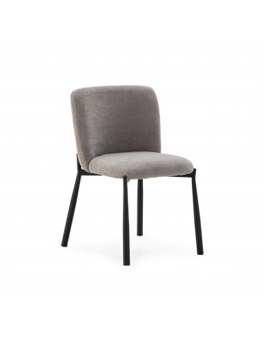 Silla de diseño GINNY Tapizada en Tela con...