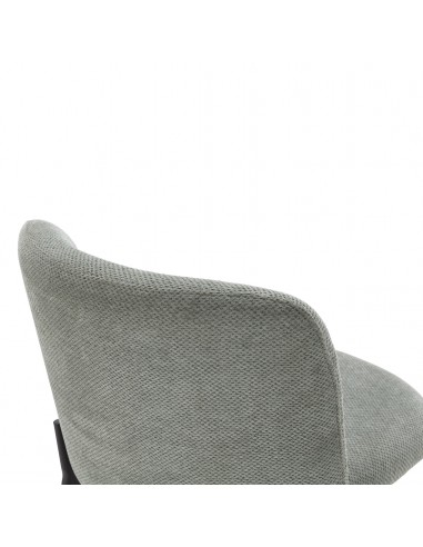 Cadeira de design GINNY forrada a tecido com...