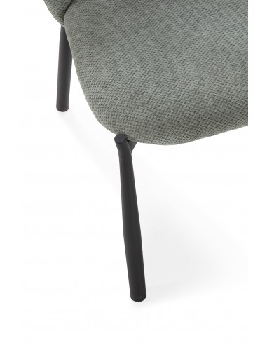 Silla de diseño GINNY Tapizada en Tela con...