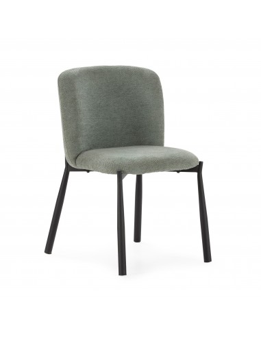 Silla de diseño GINNY Tapizada en Tela con...