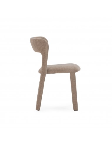 Silla de diseño orgánico LILIA, tapizado...