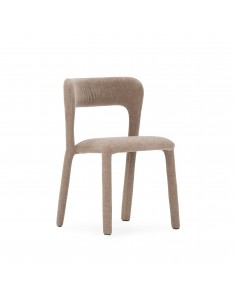 Cadeira LILIA de design orgânico, totalmente forrada a...