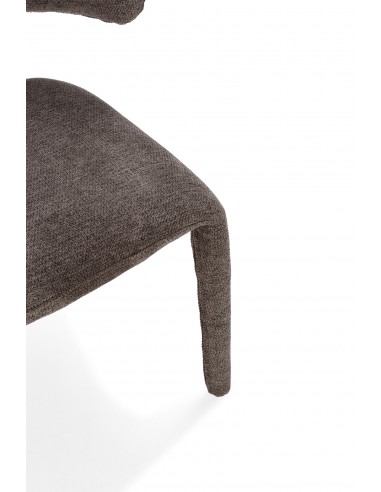 Silla de diseño moderno MACA con pata tapizada