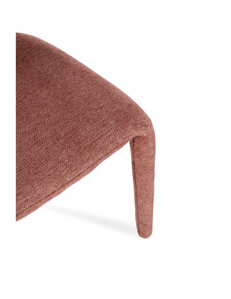 Silla de diseño moderno MACA con pata tapizada