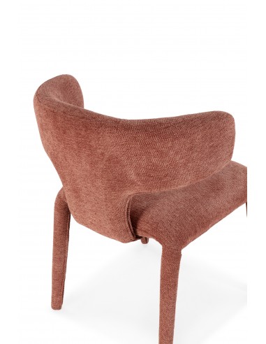 Silla de diseño moderno MACA con pata tapizada
