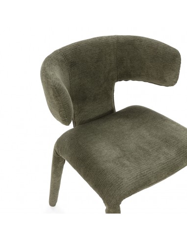 Cadeira MACA de design moderno com pés estofados