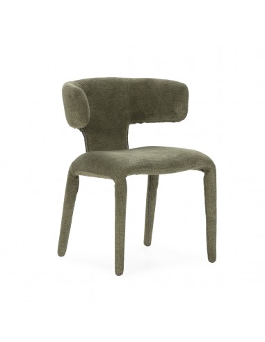 Cadeira MACA de design moderno com pés estofados