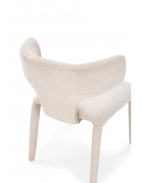 Cadeira MACA de design moderno com pés estofados