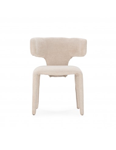 Silla de diseño moderno MACA con pata tapizada