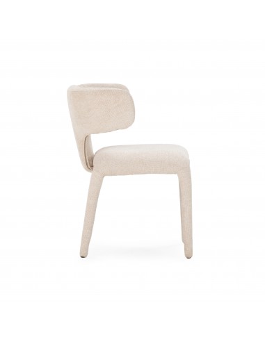 Silla de diseño moderno MACA con pata tapizada
