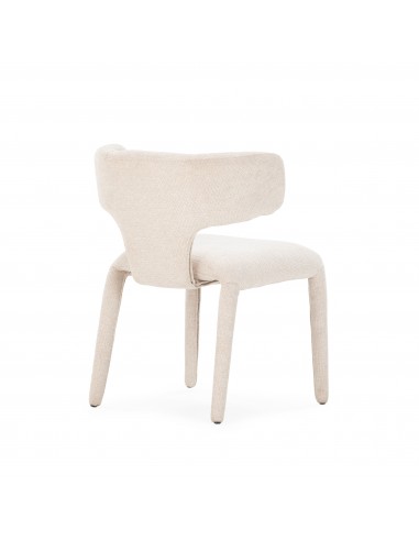 Cadeira MACA de design moderno com pés estofados