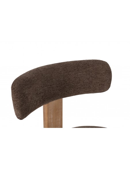 Silla de diseño contemporáneo NADIA con Estructura de Roble Lavado