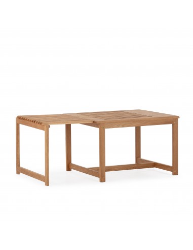 Mesa de centro moderna extensível em carvalho...