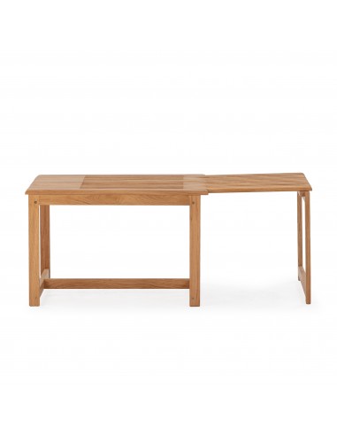 Mesa de centro moderna extensível em carvalho...