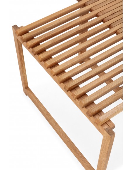 Mesa de centro moderna extensível em carvalho UNAI 70 (110) cm