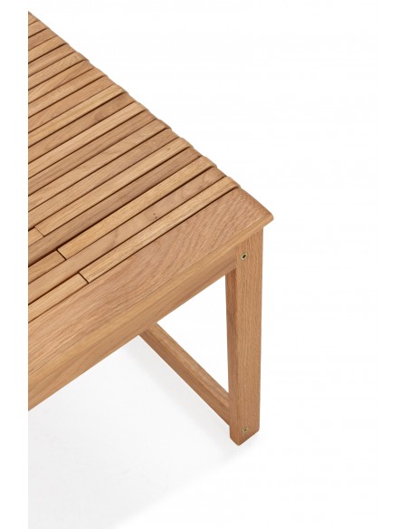 Mesa de centro moderna extensível em carvalho UNAI 70 (110) cm