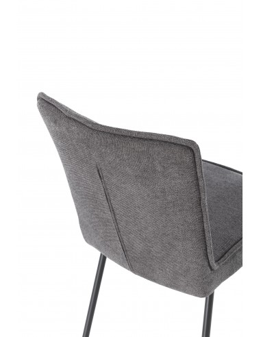 Silla de diseño moderno VESTA, tapizada en...