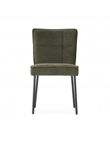 Silla de diseño moderno VESTA, tapizada en...