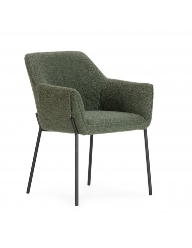 Silla con brazos de diseño SUMA, tapizado en...