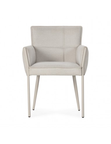 Silla con brazos de diseño VESTA tapizado en...