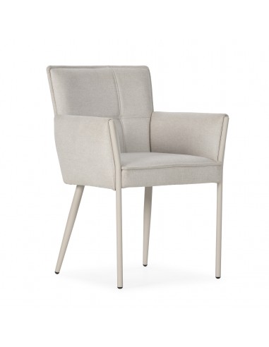 Silla con brazos de diseño VESTA tapizado en...
