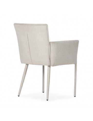 Silla con brazos de diseño VESTA tapizado en...