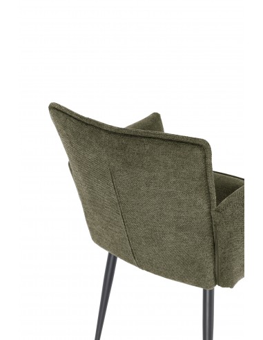 Silla con brazos de diseño VESTA tapizado en...