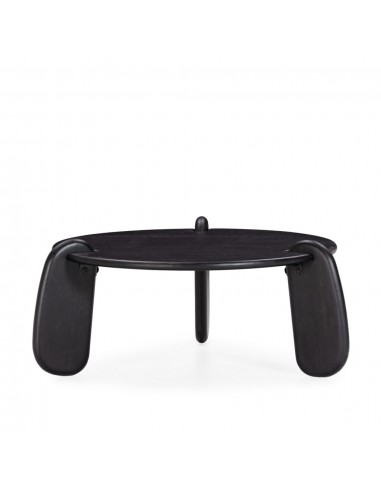 Mesa Centro Redonda de diseño TAMIRA 80, Madera...