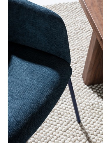 Silla con brazos ASLiN Tapizada en Tela con...