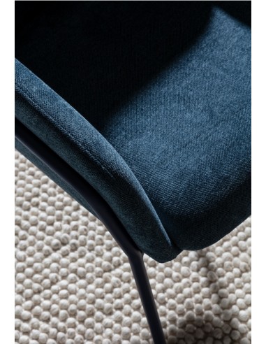 Silla con brazos ASLiN Tapizada en Tela con...