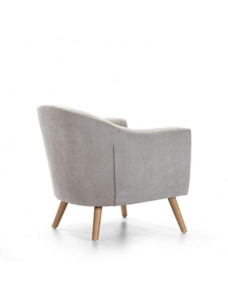 BUTACA DE DISEÑO CONTEMPORANEO LIMA, tela, capitoné