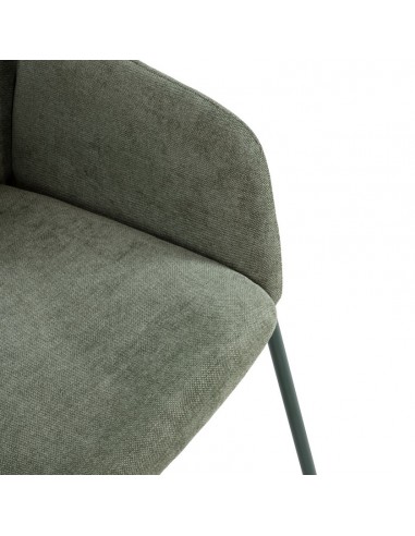 Silla con brazos ASLiN Tapizada en Tela con...