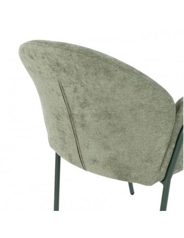 Silla con brazos ASLiN Tapizada en Tela con...