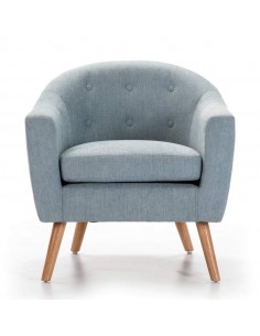 POLTRONA DE DESIGN CONTEMPORÂNEO LIMA, tela, capitoné 2