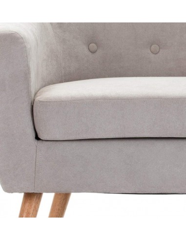 BUTACA DE DISEÑO CONTEMPORANEO LIMA, tela, capitoné