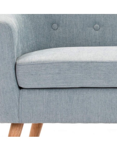 BUTACA DE DISEÑO CONTEMPORANEO LIMA, tela, capitoné