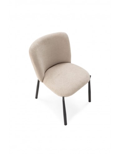 Silla de diseño GINNY Tapizada en Tela con...