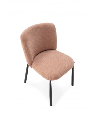 Silla de diseño GINNY Tapizada en Tela con...