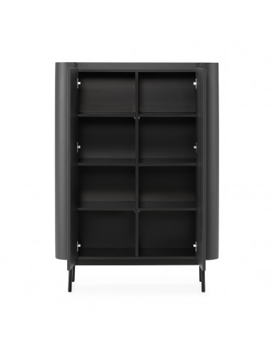 Aparador alto de design WILLA 100 em MDF lacado...