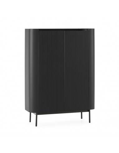 Aparador alto de design WILLA 100 em MDF lacado...