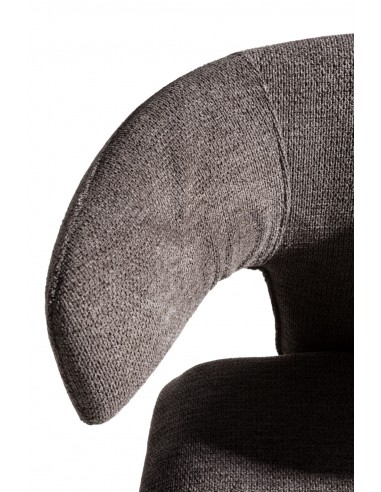 Silla de diseño moderno MACA con pata tapizada