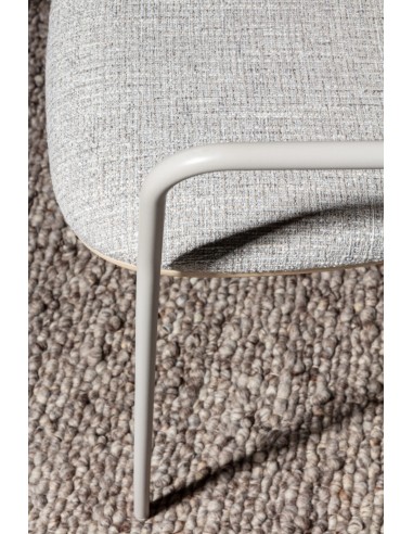 Silla de diseño NOUR con Respaldo en roble y...