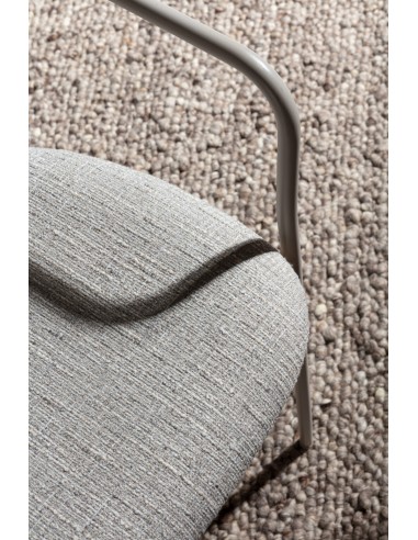 Silla de diseño NOUR con Respaldo en roble y...