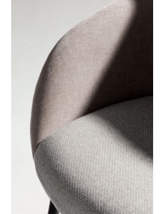 Silla con brazos de diseño moderno NURE tapizado combi 2