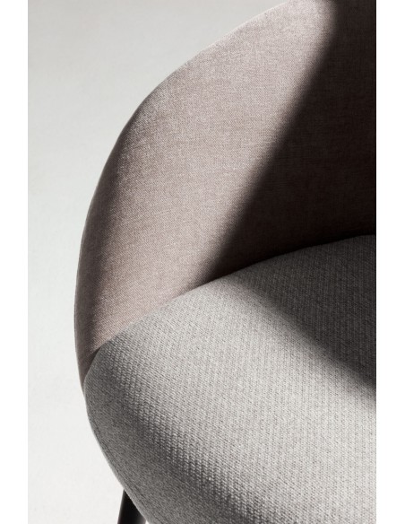 Silla con brazos de diseño moderno NURE tapizado combi