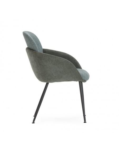 Silla con brazos de diseño moderno NURE tapizado combi